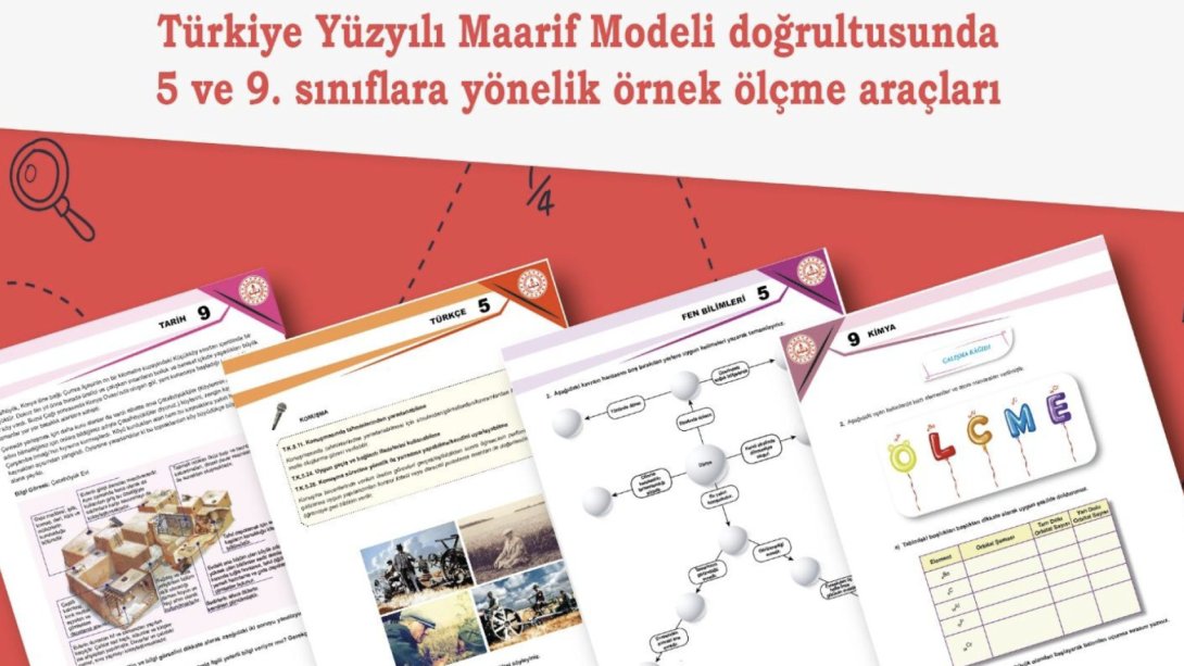 YENİ MÜFREDATA UYGUN YENİ ÖRNEK ÖLÇME ARAÇLARI YAYIMLANDI